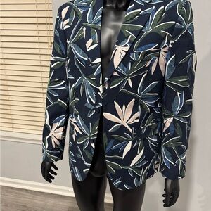 Floral Patterned Men’s Blazer